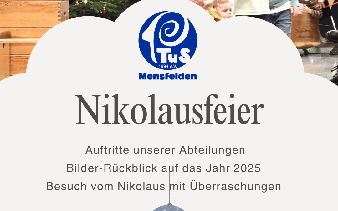 Nikolausfeier am 07.12.2025