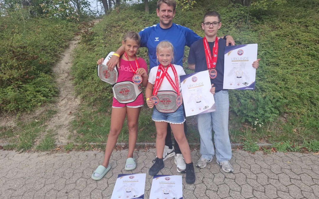 Taekwondo Mensfelden erfolgreich bei der Internationalen Deutschen Meisterschaft